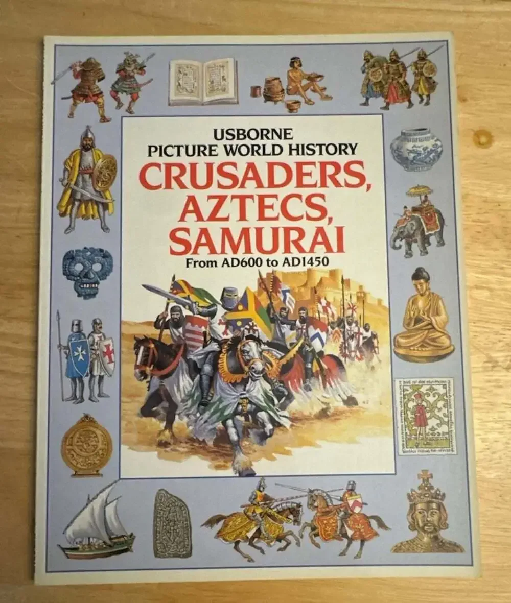 Set of 3 Usborne Picture World History Books: First Civilisations, Empires & Bar